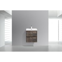 Тумба под раковину BelBagno Pietra Mini PIETRA MINI-500-2C-SO-PT 50 см, коричневый (Stone)