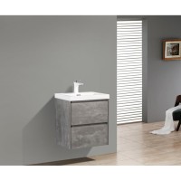 Тумба под раковину BelBagno Pietra Mini PIETRA MINI-500-2C-SO-SCM 50 см, серый (Stucco Cemento)