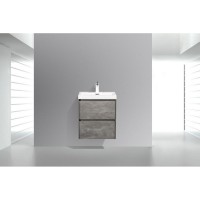 Тумба под раковину BelBagno Pietra Mini PIETRA MINI-500-2C-SO-SCM 50 см, серый (Stucco Cemento)