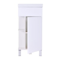 Тумба с раковиной Orange Мини, 40 см, напольная, белый, Smart Pack, Mini2-40TUW+Ra