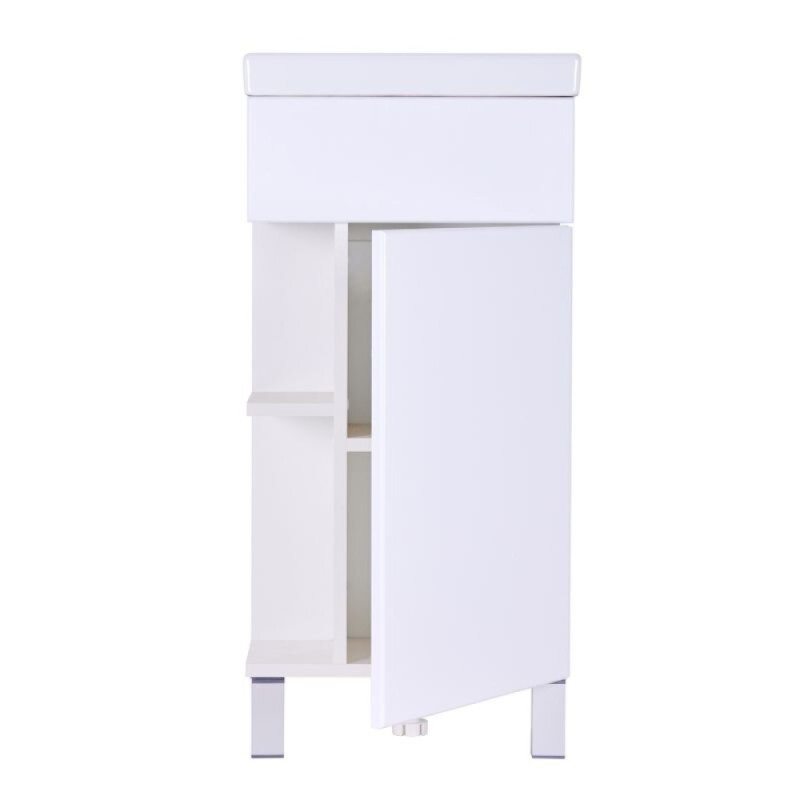 Тумба с раковиной Orange Мини, 40 см, напольная, белый, Smart Pack, Mini2-40TUW+Ra