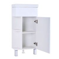 Тумба с раковиной Orange Мини, 40 см, напольная, белый, Smart Pack, Mini2-40TUW+Ra