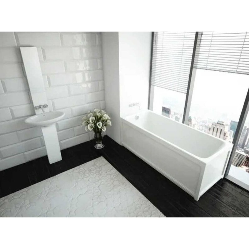 Ванна акриловая Aquatek Eco-friendly Мия 130 x 70 см, белая, MIY130-0000001