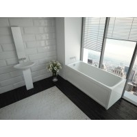 Ванна акриловая Aquatek Мия MIY155-0000001, 155 x 70 см, белый