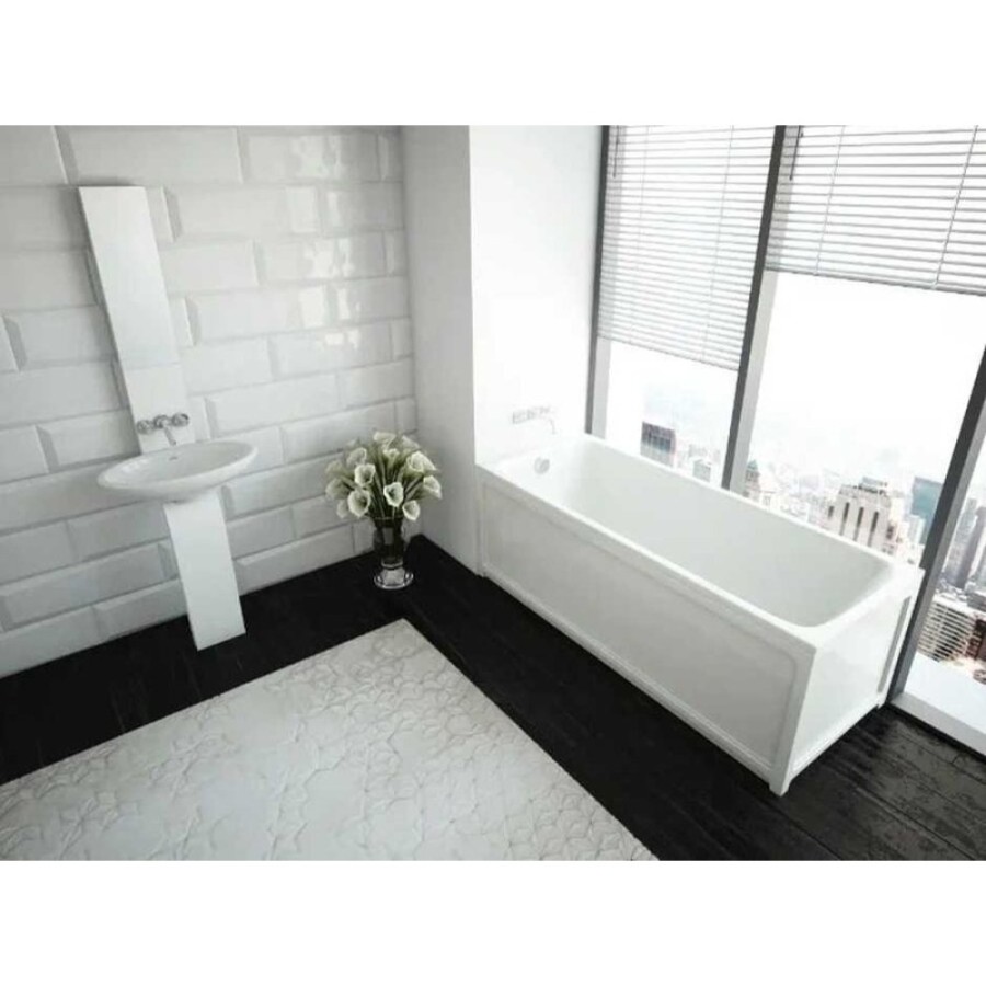 Ванна акриловая Aquatek Eco-friendly Мия 180 x 80 см, белая, MIY180-0000001