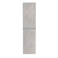 Пенал Cezares Molveno-1600-2A-SC-BET, 40 см, подвесной, beton