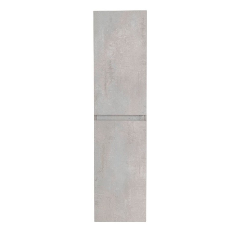Пенал Cezares Molveno-1600-2A-SC-BET, 40 см, подвесной, beton