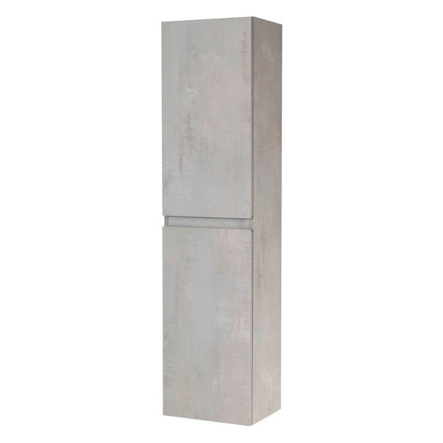 Пенал Cezares Molveno-1600-2A-SC-BET, 40 см, подвесной, beton