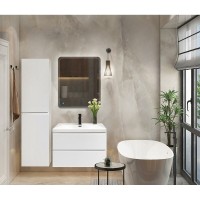 Пенал Cezares Molveno-1600-2A-SC-BG, 40 см, подвесной, bianco ghiaccio