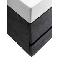 Тумба под раковину Cezares Molveno 46-100-2C-SO-ANTR, 100 см, подвесная, antracite