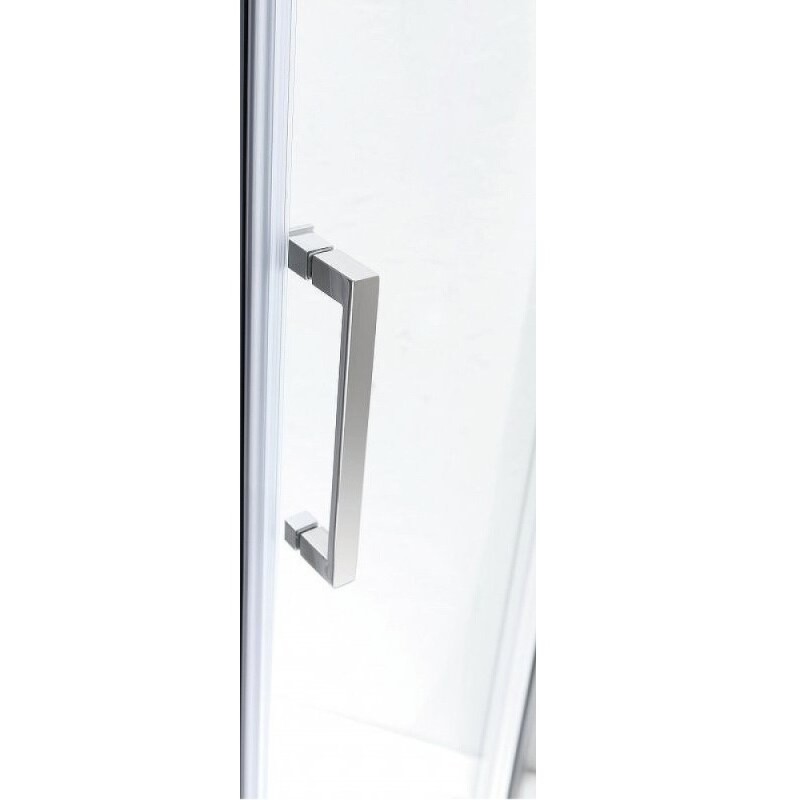 Душевой уголок Cezares MOLVENO-AH-11-150/90-P-Cr, 150 x 90 см, стекло текстурное, профиль хром