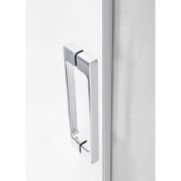 Душевая дверь Cezares Molveno-BA-11-70+20-C-Cr-IV, 90 см, стекло прозрачное антикальций, профиль хром
