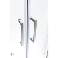 Душевая дверь Cezares Molveno-BF-2-180-P-Cr, 180 см, стекло Punto, профиль хром
