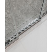 Душевая дверь Cezares Molveno-BF-3-120-C-Cr-IV, 120 см, стекло прозрачное, профиль хром