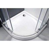 Душевой уголок Cezares Molveno-R-1-90-C-Cr-IV, 90 х 90 см, стекло прозрачное антикальций, профиль хром