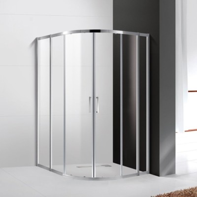 Душевой уголок Cezares Molveno-RH-22-110/100-C-Cr-IV, 110 x 100 см, стекло прозрачное антикальций, профиль хром