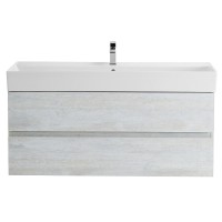 Тумба под раковину Cezares Molveno 46-120-2C-SO-LB, 120 см, подвесная, legno bianco