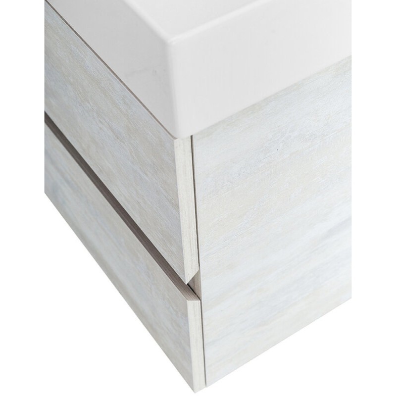 Тумба под раковину Cezares Molveno 46-120-2C-SO-LB, 120 см, подвесная, legno bianco