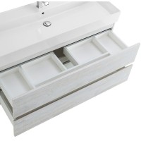 Тумба под раковину Cezares Molveno 46-120-2C-SO-LB, 120 см, подвесная, legno bianco