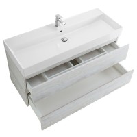 Тумба под раковину Cezares Molveno 46-120-2C-SO-LB, 120 см, подвесная, legno bianco