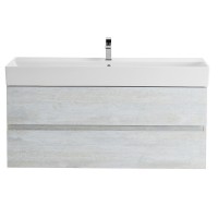 Тумба под раковину Cezares Molveno 46-120-2C-SO-LG, 120 см, подвесная, legno grigio