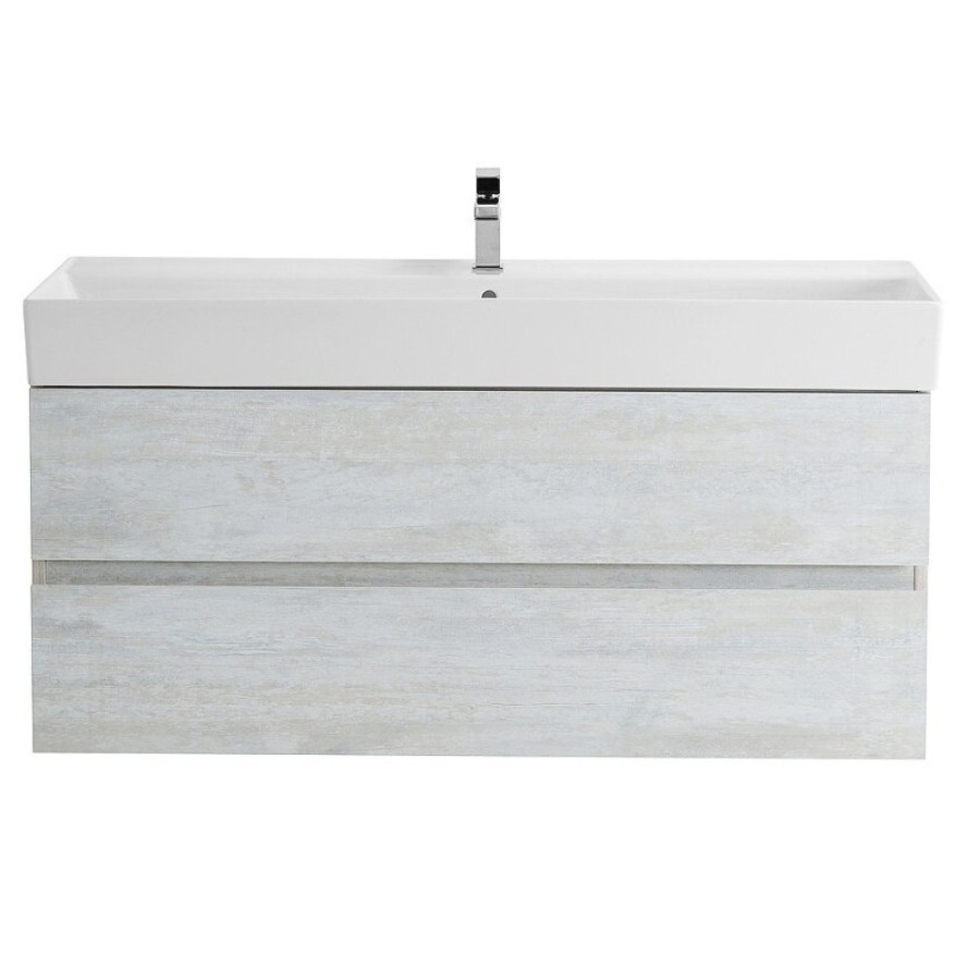 Тумба под раковину Cezares Molveno 46-120-2C-SO-LG, 120 см, подвесная, legno grigio