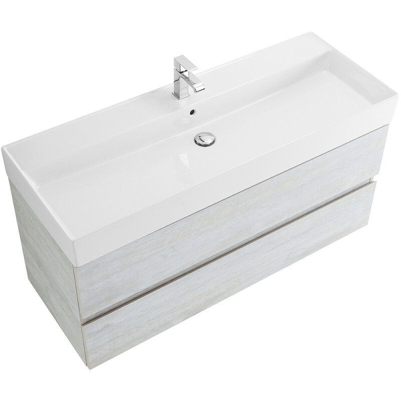 Тумба под раковину Cezares Molveno 46-120-2C-SO-LG, 120 см, подвесная, legno grigio