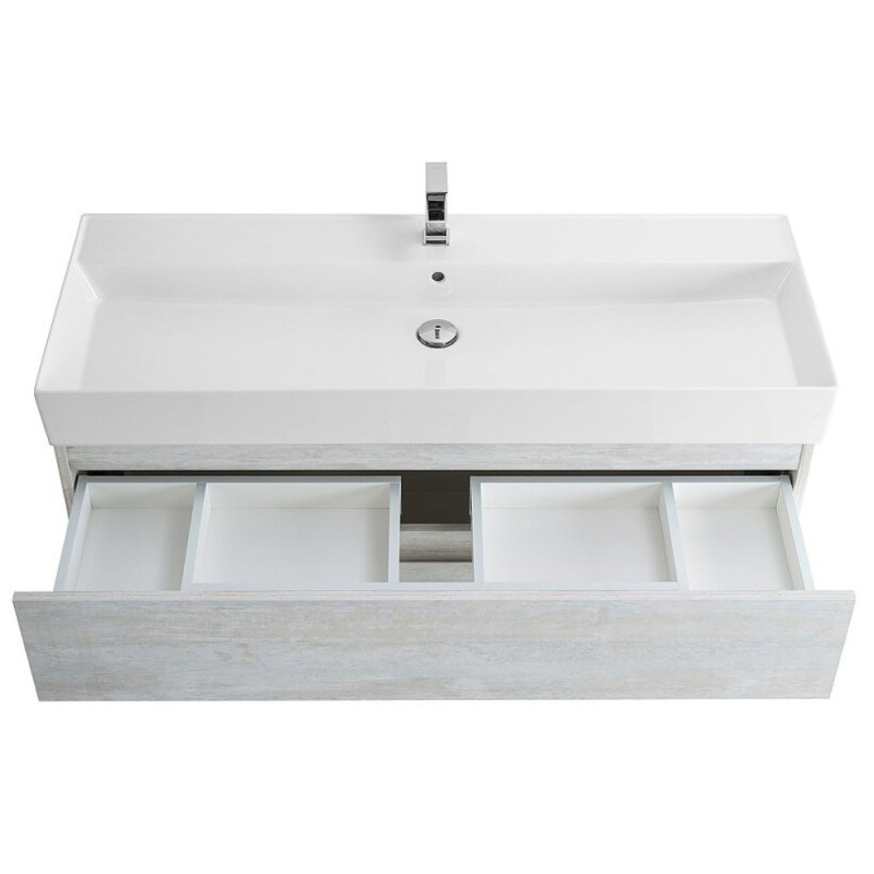 Тумба под раковину Cezares Molveno 46-120-2C-SO-LG, 120 см, подвесная, legno grigio