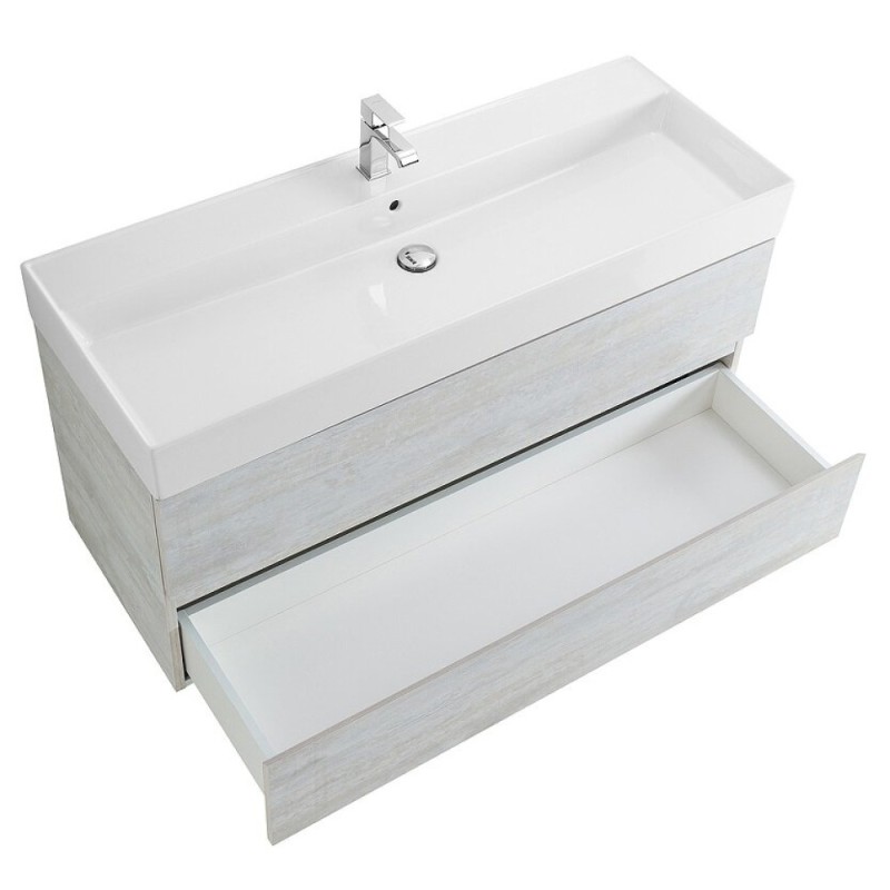 Тумба под раковину Cezares Molveno 46-120-2C-SO-LG, 120 см, подвесная, legno grigio