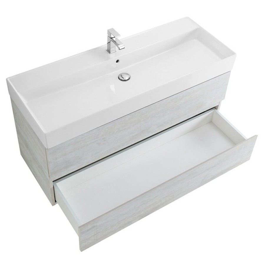 Тумба под раковину Cezares Molveno 46-120-2C-SO-LG, 120 см, подвесная, legno grigio