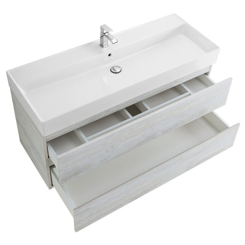 Тумба под раковину Cezares Molveno 46-120-2C-SO-LG, 120 см, подвесная, legno grigio