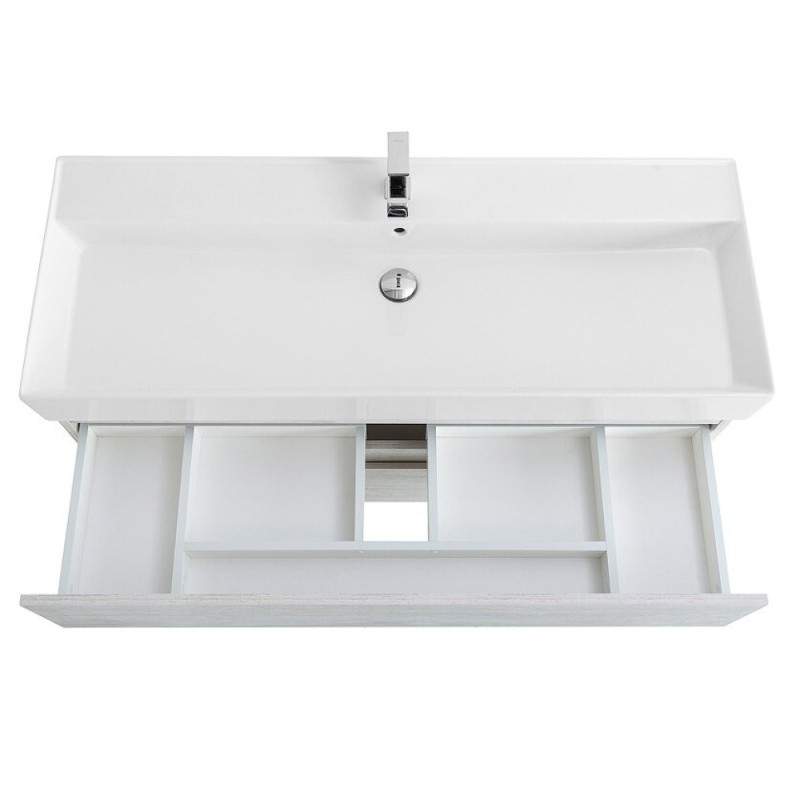 Тумба под раковину Cezares Molveno 46-120-2C-SO-LG, 120 см, подвесная, legno grigio