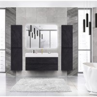 Тумба под раковину Cezares Molveno 46-120-2C-SO-NR, 120 см, подвесная, nero