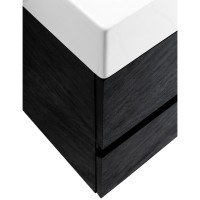 Тумба под раковину Cezares Molveno 46-120-2C-SO-NR, 120 см, подвесная, nero