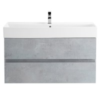 Тумба под раковину Cezares Molveno 46-80-2C-SO-BET, 80 см, подвесная, beton