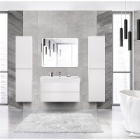 Тумба под раковину Cezares Molveno 46-80-2C-SO-BG, 80 см, подвесная, bianco ghiaccio