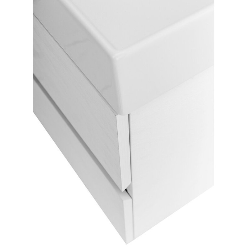 Тумба под раковину Cezares Molveno 46-80-2C-SO-BG, 80 см, подвесная, bianco ghiaccio