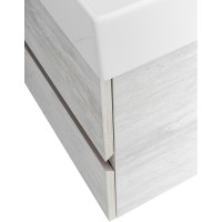 Тумба под раковину Cezares Molveno 46-80-2C-SO-LB, 80 см, подвесная, legno bianco