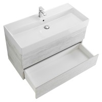 Тумба под раковину Cezares Molveno 46-80-2C-SO-LB, 80 см, подвесная, legno bianco