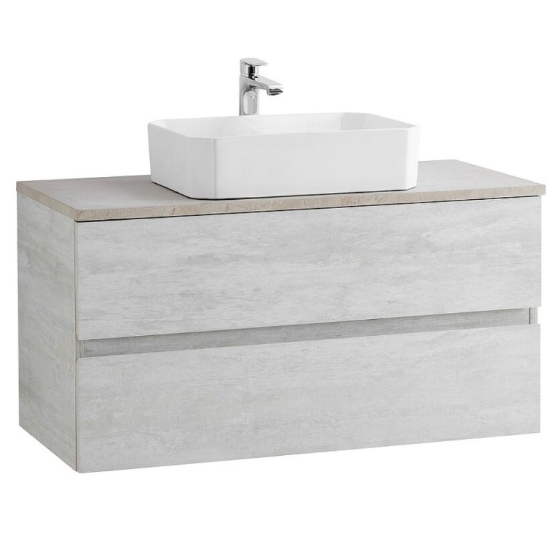 Тумба под раковину Cezares Molveno 46-80-2C-SO-LB, 80 см, подвесная, legno bianco