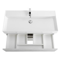Тумба под раковину Cezares Molveno 46-80-2C-SO-LB, 80 см, подвесная, legno bianco