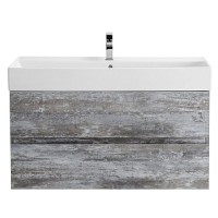 Тумба под раковину Cezares Molveno 46-80-2C-SO-LG, 80 см, подвесная, legno grigio
