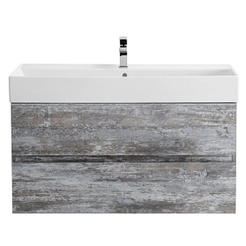 Тумба под раковину Cezares Molveno 46-80-2C-SO-LG, 80 см, подвесная, legno grigio