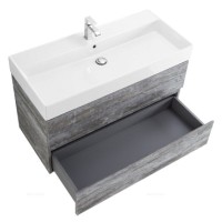 Тумба под раковину Cezares Molveno 46-80-2C-SO-LG, 80 см, подвесная, legno grigio