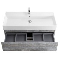 Тумба под раковину Cezares Molveno 46-80-2C-SO-LG, 80 см, подвесная, legno grigio