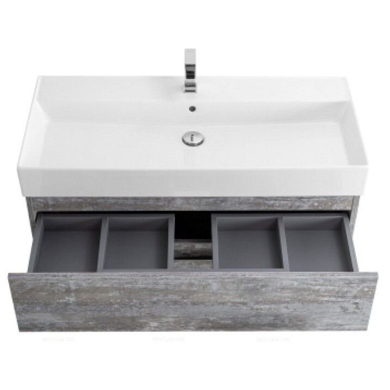 Тумба под раковину Cezares Molveno 46-80-2C-SO-LG, 80 см, подвесная, legno grigio