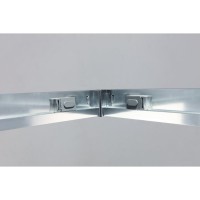 Душевой уголок Cezares Momento-A-2-90-C-Cr 90 х 90 х 195 см, стекло прозрачное