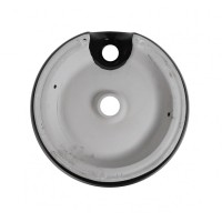 Раковина накладная Aquanet Moon-2-MB, 00273671, 43 см, керамика, черная матовая