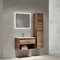 Тумба под раковину Sancos Marmi 1.0 MR1.080ECH, 80 см, подвесная, цвет дуб чарльстон