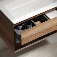 Тумба под раковину Sancos Marmi 1.0 MR1.080ECH, 80 см, подвесная, цвет дуб чарльстон
